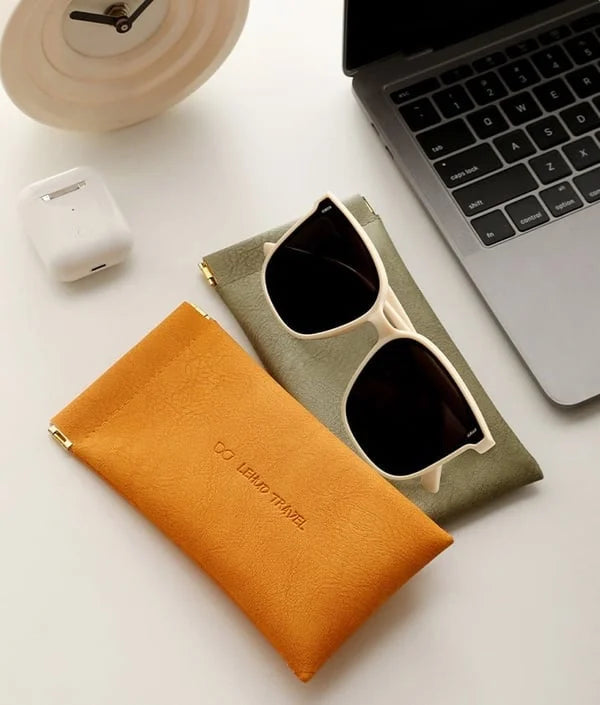 🔥Year-end Sale✨—Buy 1 Get 1 Free🎁Snap Closure Leather Organizer Pouch
