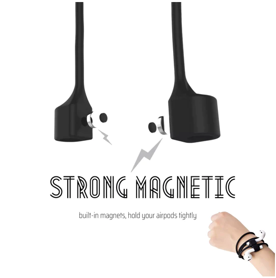 Magnetic earbuds neck strap