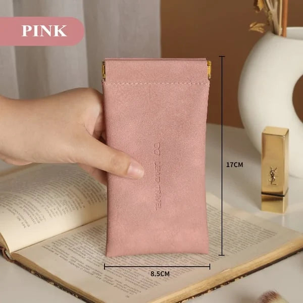 🔥Year-end Sale✨—Buy 1 Get 1 Free🎁Snap Closure Leather Organizer Pouch