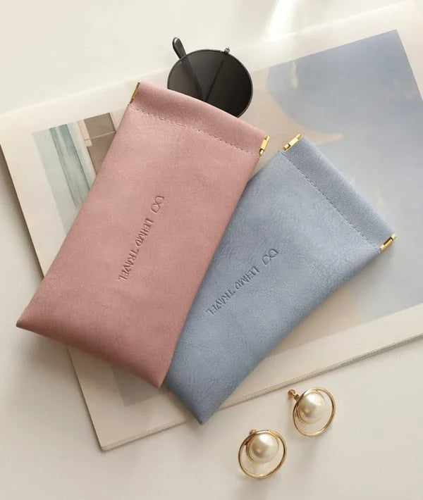 🔥Year-end Sale✨—Buy 1 Get 1 Free🎁Snap Closure Leather Organizer Pouch