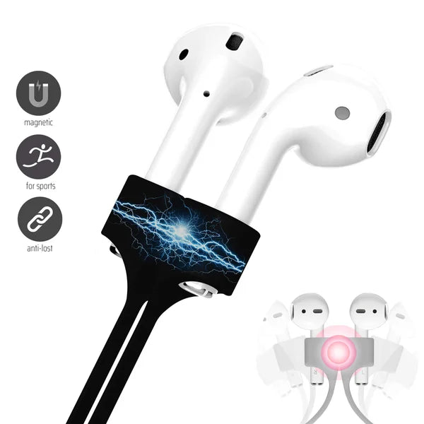 Magnetic earbuds neck strap