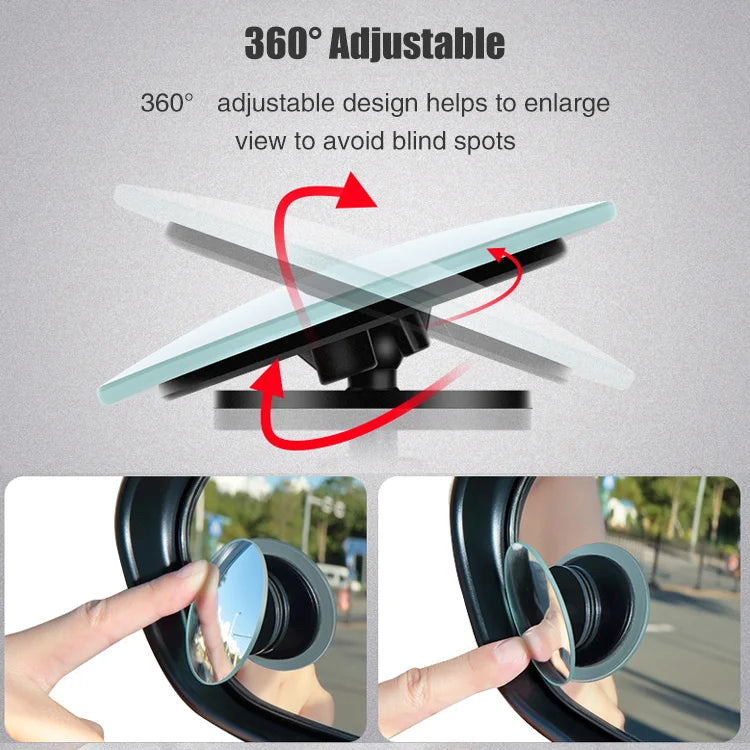 360° Rearview Blind Spot Mirror (1 Set/2 Pcs)
