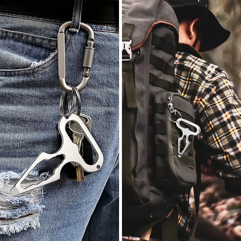 😱😱😱Buy 1 Get 1 Free🎁Outdoor Multifunctional Keychain