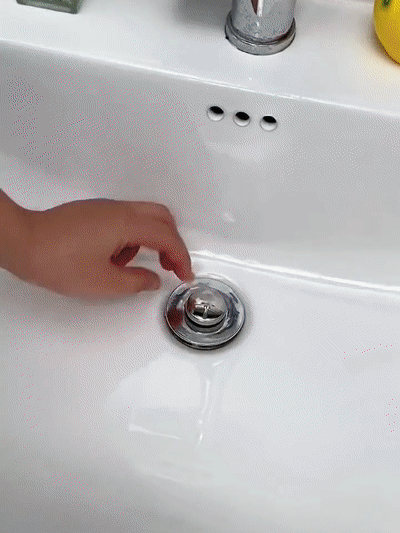 Bouncing deodorant drain copper core
