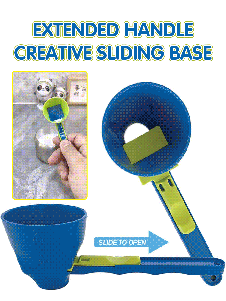 Creative Leak-Proof Sliding Spoon