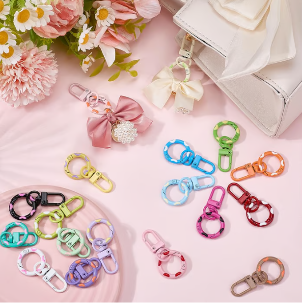 HCandy Color Spring Keychain