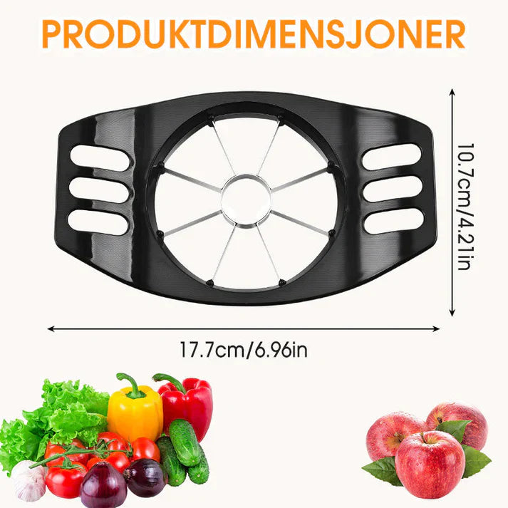 Adjustable Apple Corer & Slicer – Even Slices, Effortless Core Removal