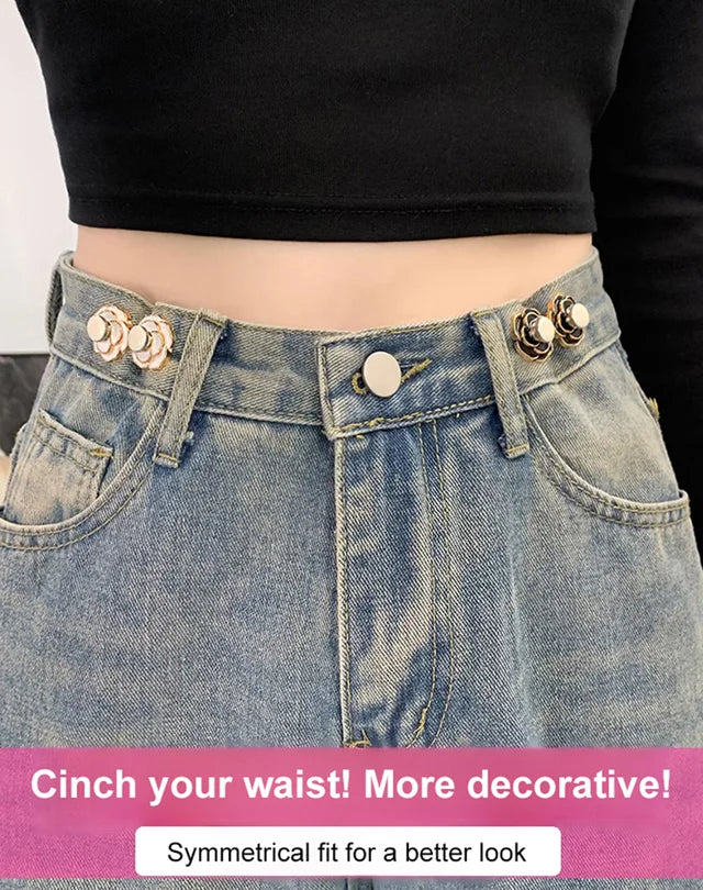 Camellia Rose Petal Waist Belt