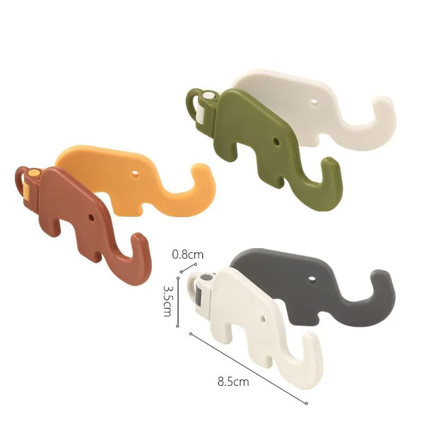 Elephant Mobile Phone Holder Keychain