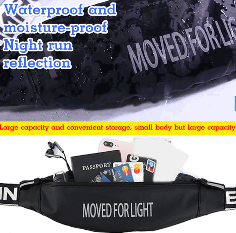 Outdoor sports waterproof mobile phone belt bag