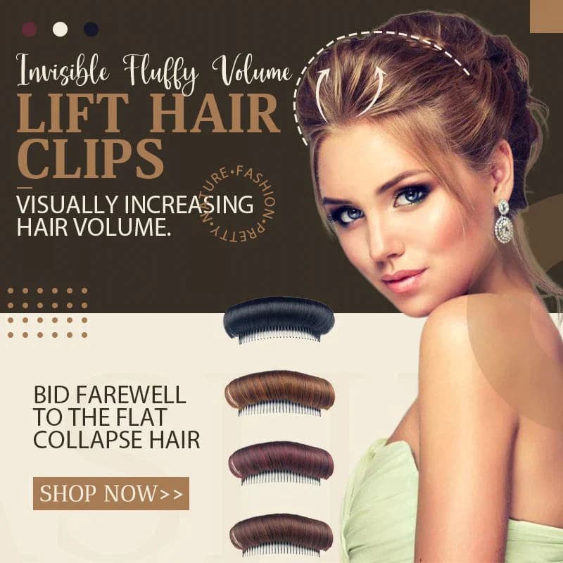 Invisible Fluffy Lift Hair Clip⭐
