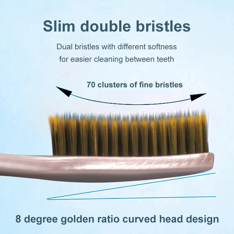 Lazy Soft Bristle Big Head Toothbrush⚡(5 Pcs)