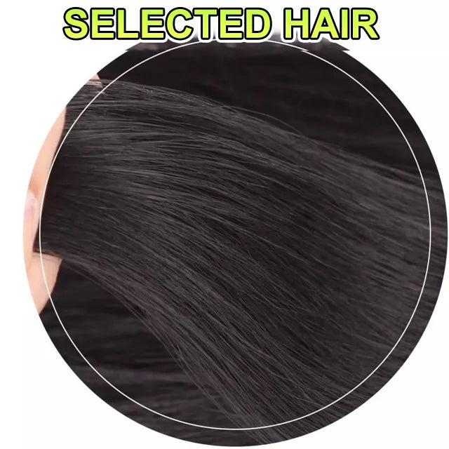Upgrade thickened fluffy hair piece
