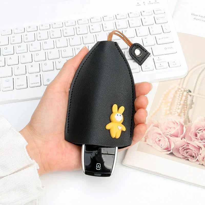 🔥 Cute key bag PU leather key bag