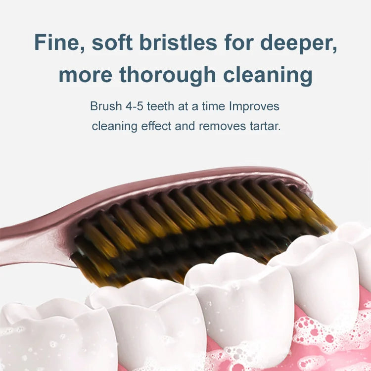 Lazy Soft Bristle Big Head Toothbrush⚡(5 Pcs)