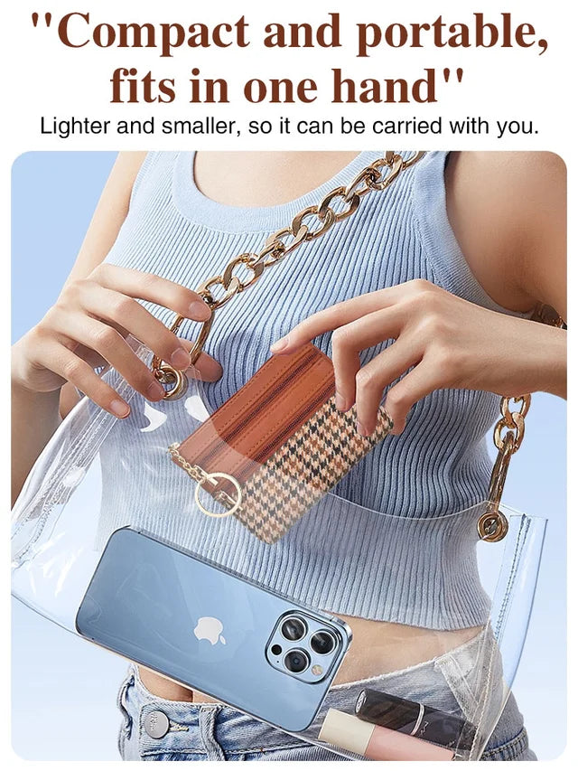 Double Zipper Coin Purse