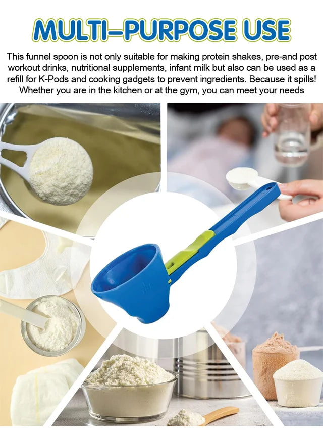 Creative Leak-Proof Sliding Spoon