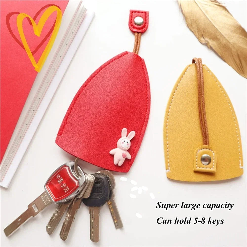 🔥 Cute key bag PU leather key bag