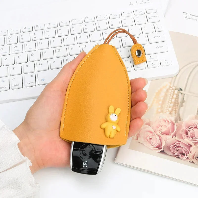 🔥 Cute key bag PU leather key bag
