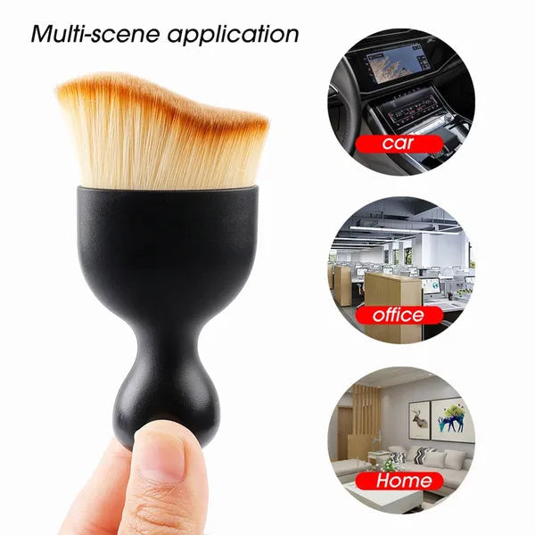 Car air outlet cleaning brush