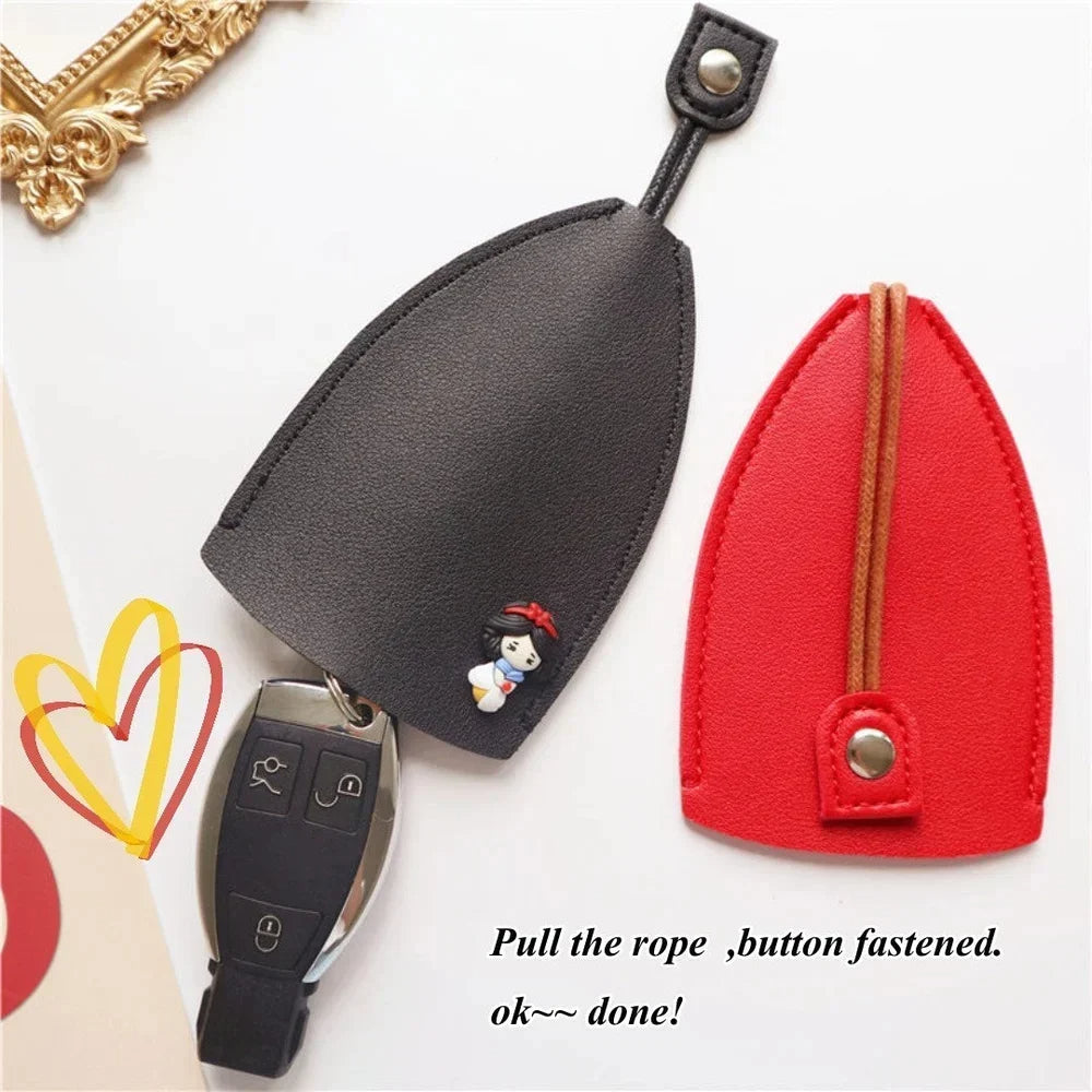 🔥 Cute key bag PU leather key bag