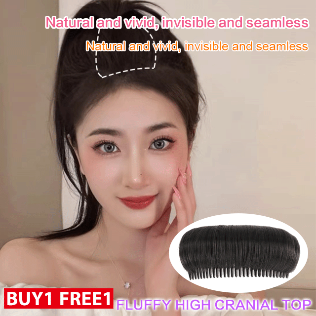 Fluffy hair root hairpiece