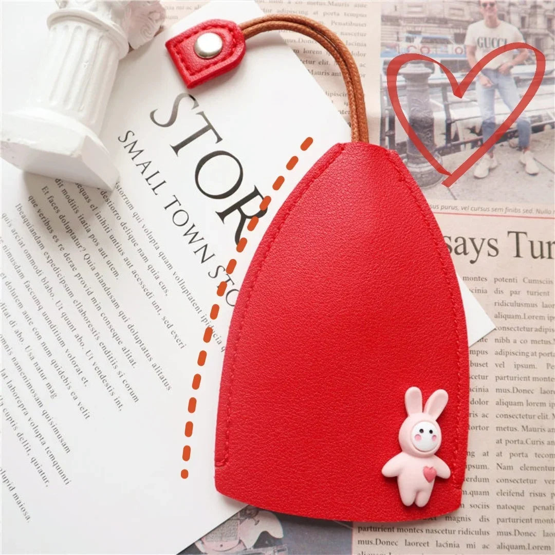 🔥 Cute key bag PU leather key bag