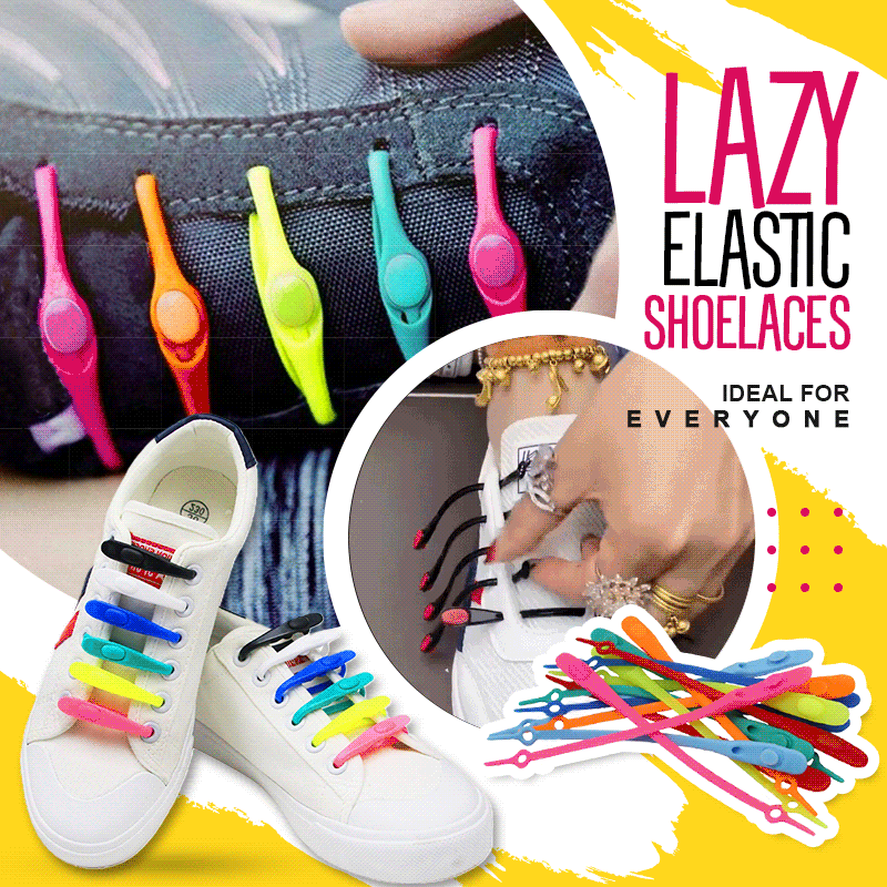 Pack Lazy Elastic Shoelaces