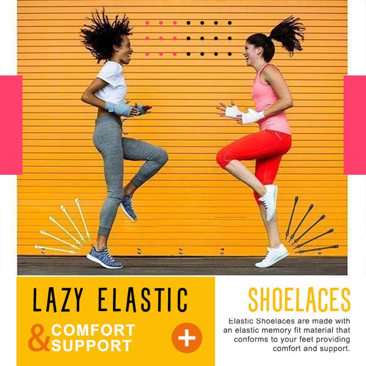 Pack Lazy Elastic Shoelaces
