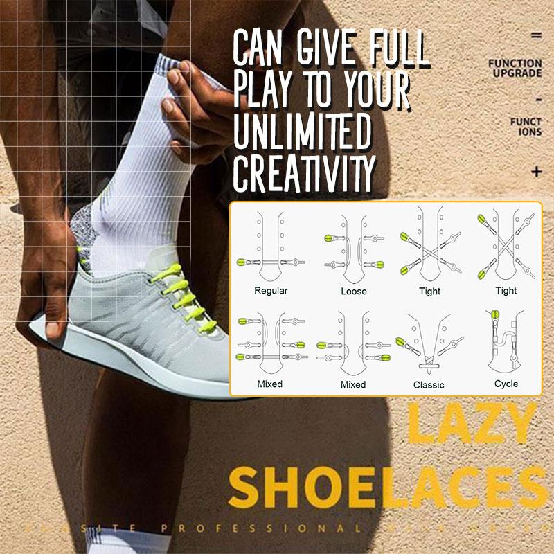 Pack Lazy Elastic Shoelaces