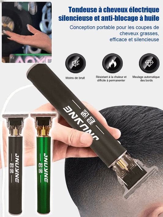 Silent oil-proof electric hair clipper