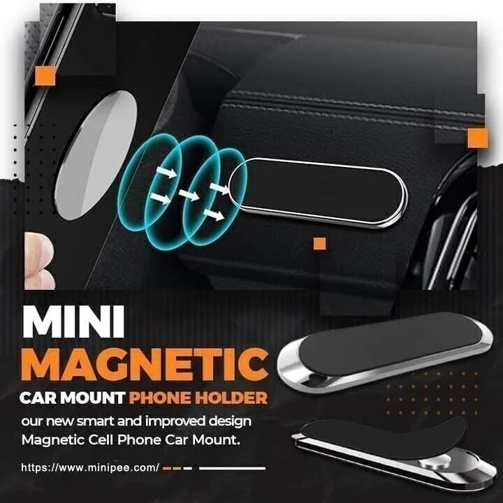 🔥ON SALES！Mini Magnetic Car Mount Phone Holder