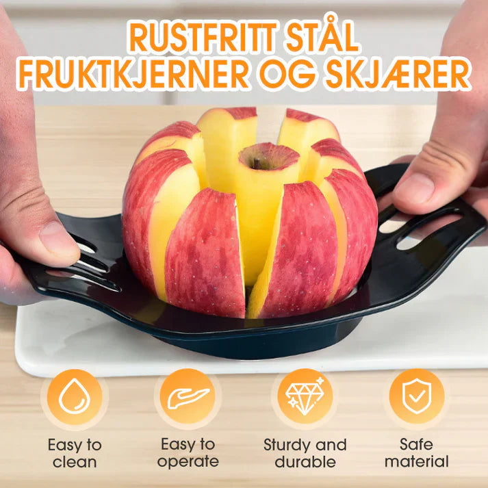 Adjustable Apple Corer & Slicer – Even Slices, Effortless Core Removal