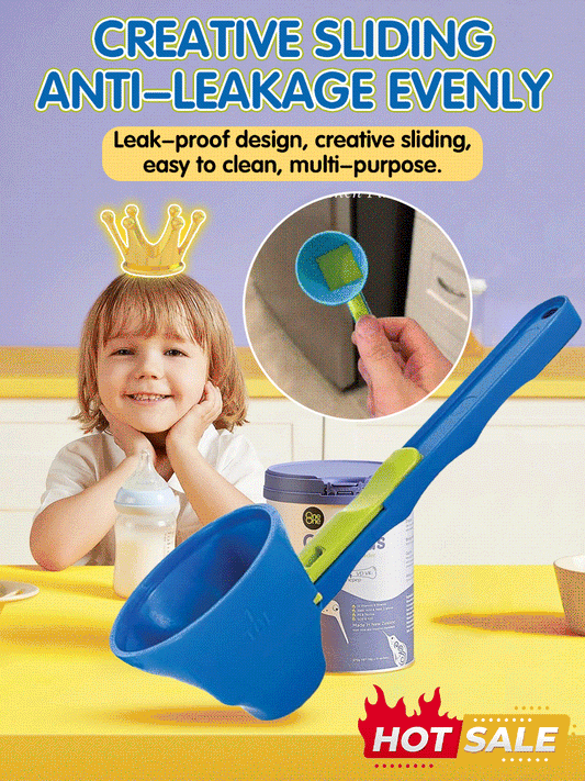 Creative Leak-Proof Sliding Spoon