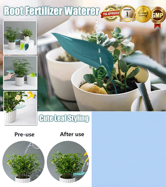 Root Fertilizer and Leaf Watering Funnel for Flowering Plants