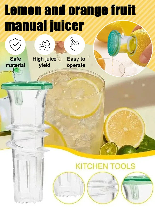 Lemon and orange fruit manual juicer