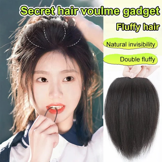 Upgrade thickened fluffy hair piece