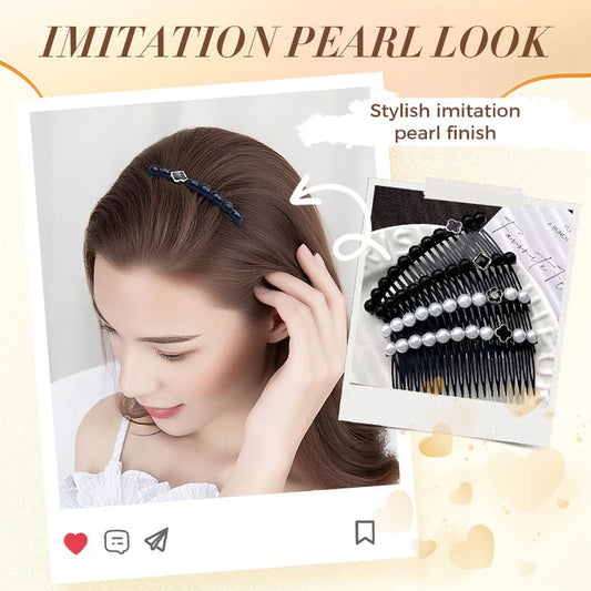 Women's Imitation Pearl Decorative Hair Comb
