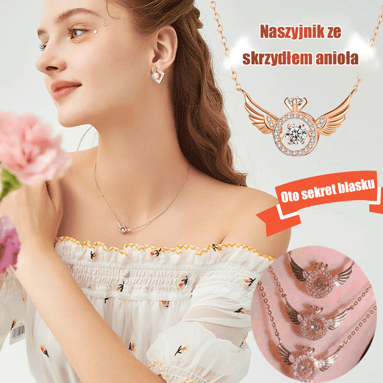 Smart Angel Wing Necklace