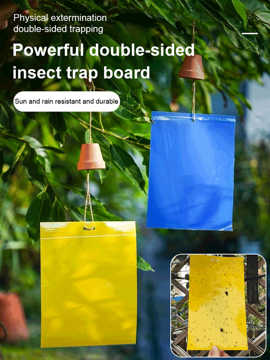 Double-sided Insect Trap and Insecticide Board (🎁10Pcs/Set)