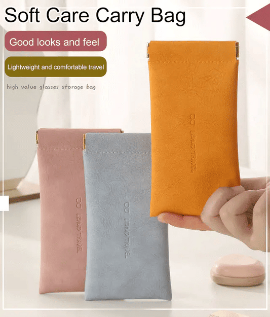 🔥Year-end Sale✨—Buy 1 Get 1 Free🎁Snap Closure Leather Organizer Pouch
