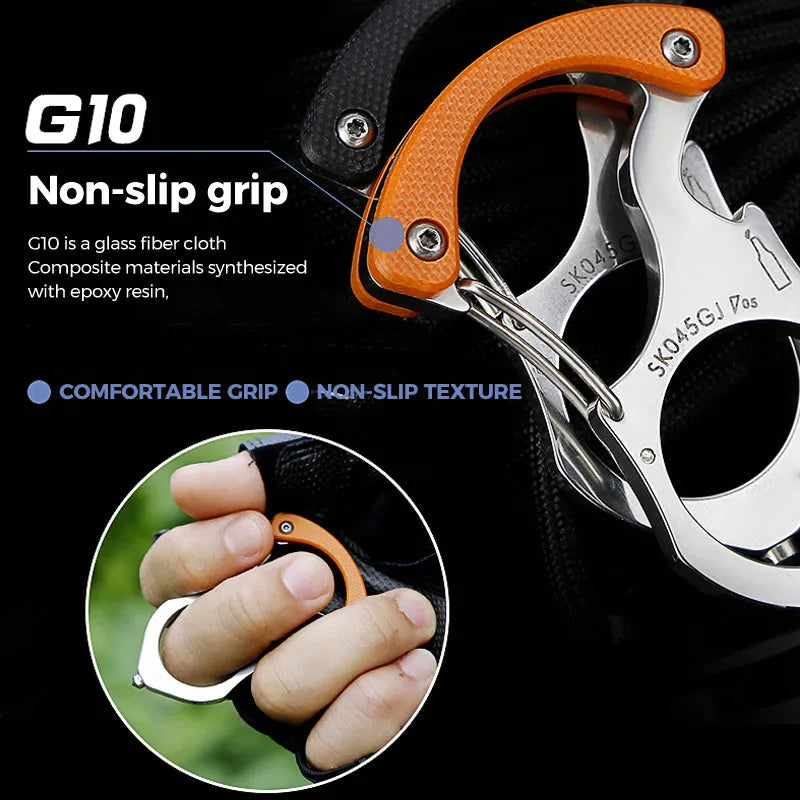 💎HOT SALE ✨Outdoor G10 Self Defence Keychain