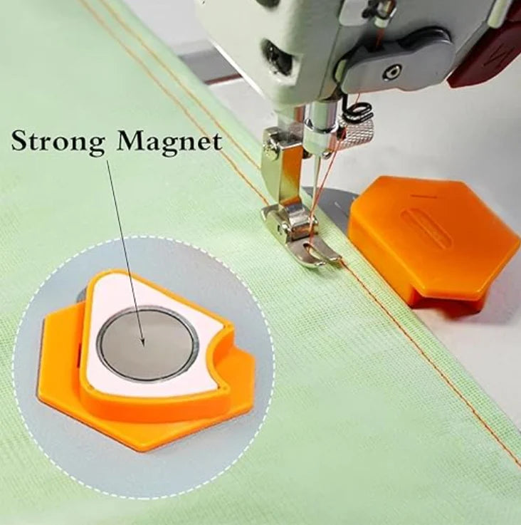 Magnetic Seam Guide for Sewing Machine