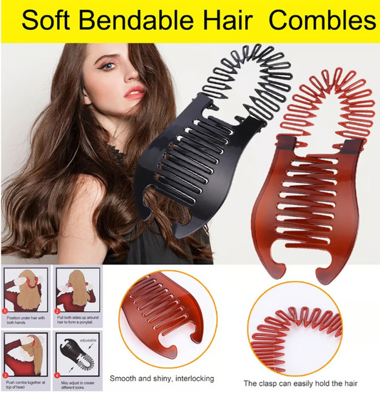 Flexible Interlocking Banana Clips（✨Buy 1 Free 1)