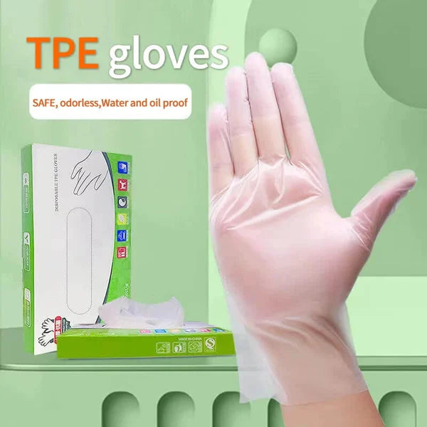 Thickened disposable TPE gloves