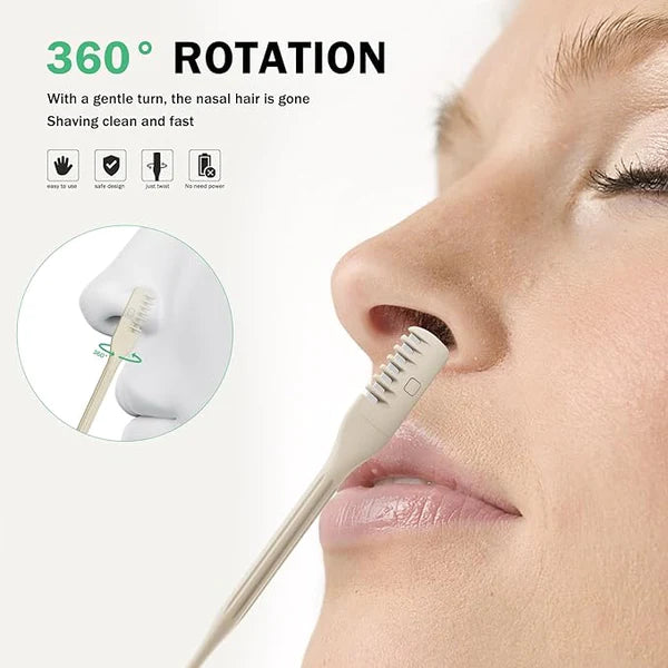 (📢Price Reduce Promotion! & Free Shipping) - Nasal Hair Cutter & No More Nostril Jungle