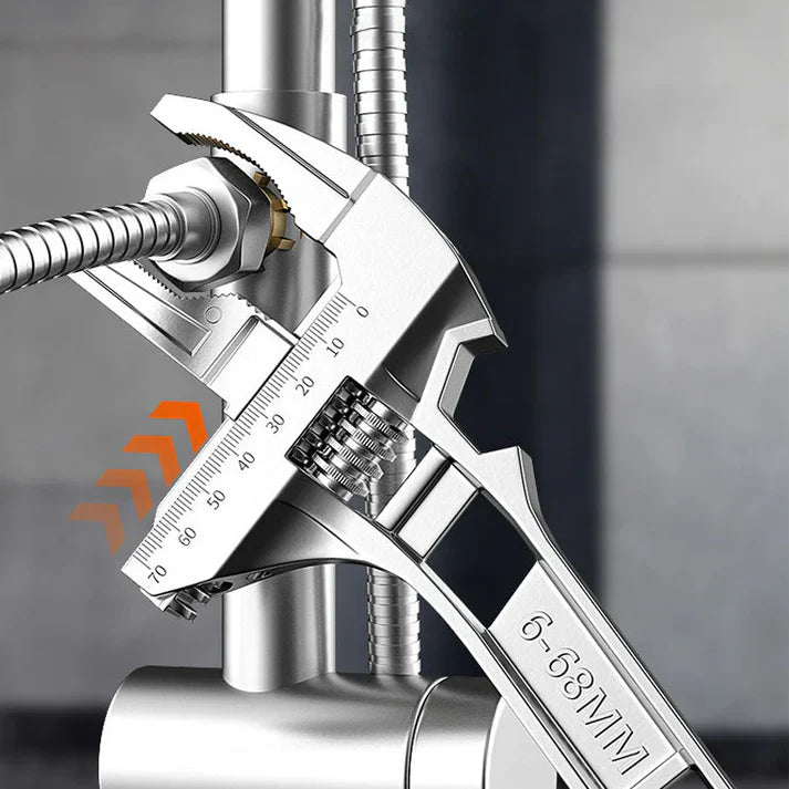 ⏳Limited time 50% discount💥Reversible sink wrench with 6-68mm jaw opening