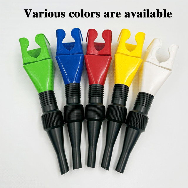 Portable folding telescopic hose bayonet funnel