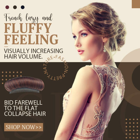 Invisible Fluffy Lift Hair Clip⭐