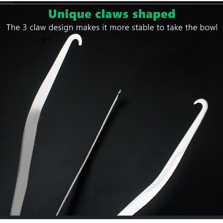 3 Claws Bowl Dish Plate Clip Clamp